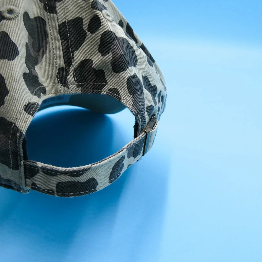 '47 Hat Women One Size Clean Up Chicago Bulls‎ Leopard Print Tan Grey Cotton NBA